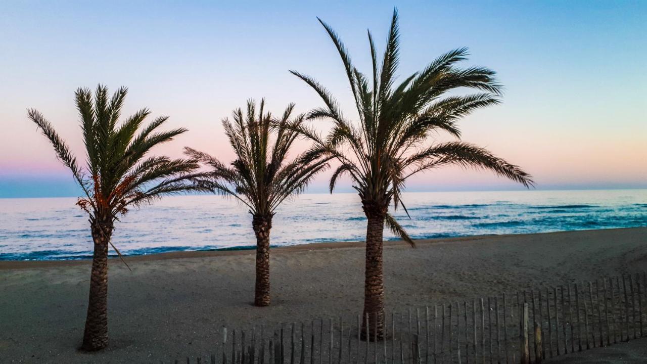 Appart Mezzanine Vue Mer Et Plage, Parking Wifi Tv 르발카레스 외부 사진