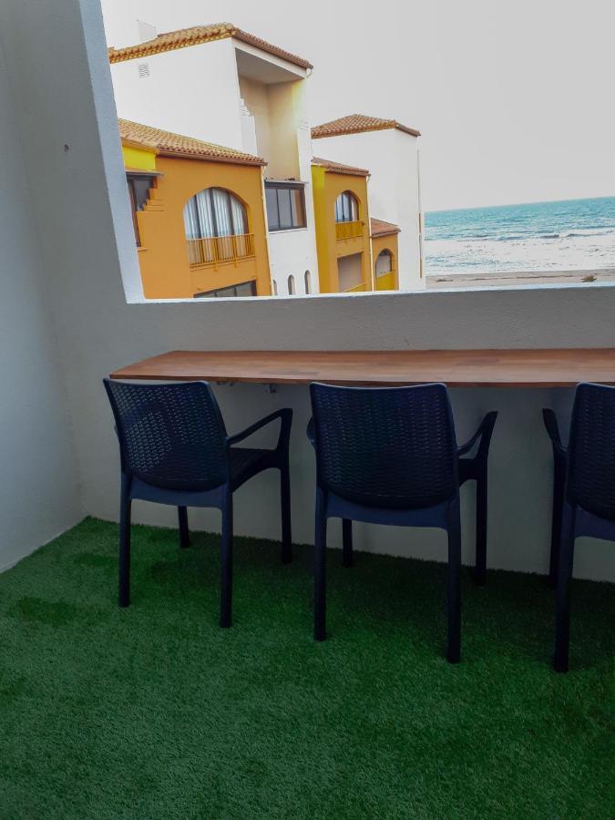 Appart Mezzanine Vue Mer Et Plage, Parking Wifi Tv 르발카레스 외부 사진