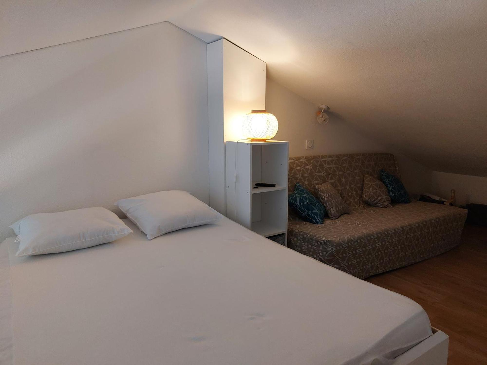 Appart Mezzanine Vue Mer Et Plage, Parking Wifi Tv 르발카레스 외부 사진
