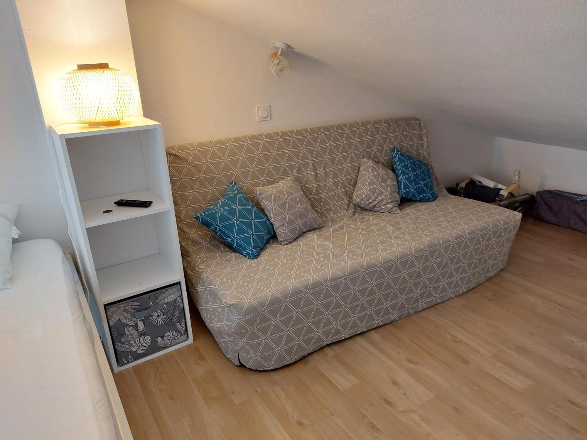 Appart Mezzanine Vue Mer Et Plage, Parking Wifi Tv 르발카레스 외부 사진